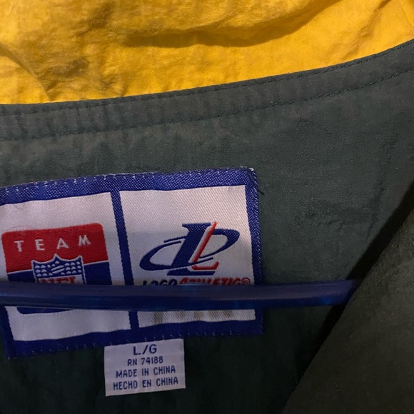Vintage Green Bay Packers Logo Athletics light Jacket - Picture 3 of 6